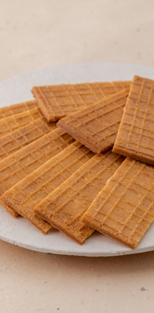 藤兵衛庵の京せんべい 玉格子