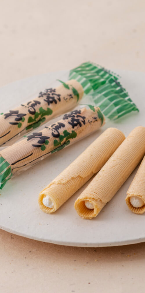 藤兵衛庵のウエハース 鞍馬杉（バニラ）