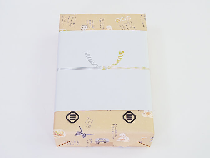 弔事（お悔やみ）の包装例