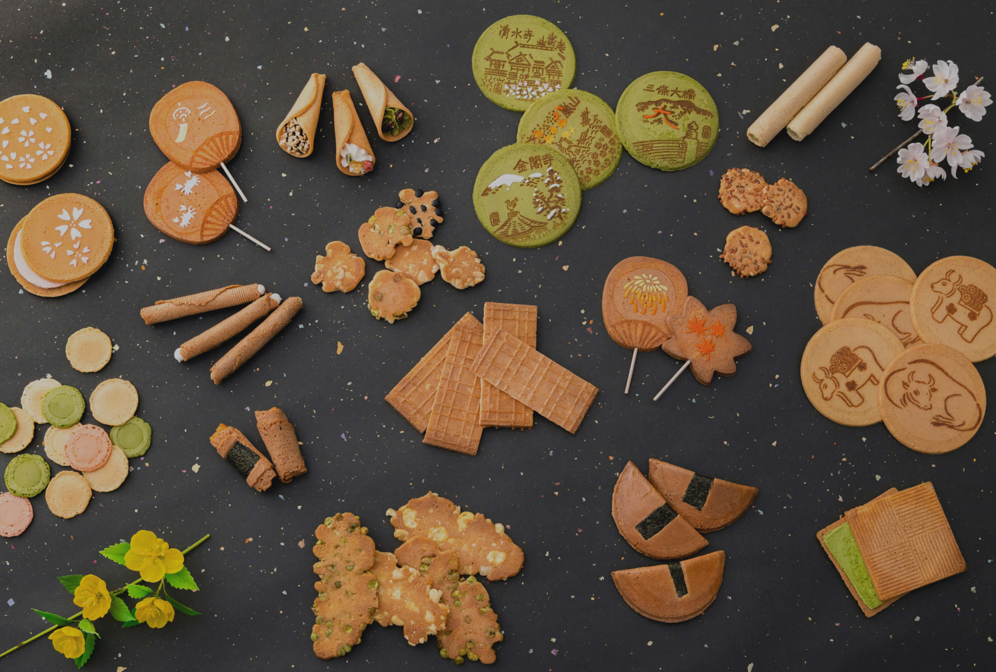 京せんべいの写真