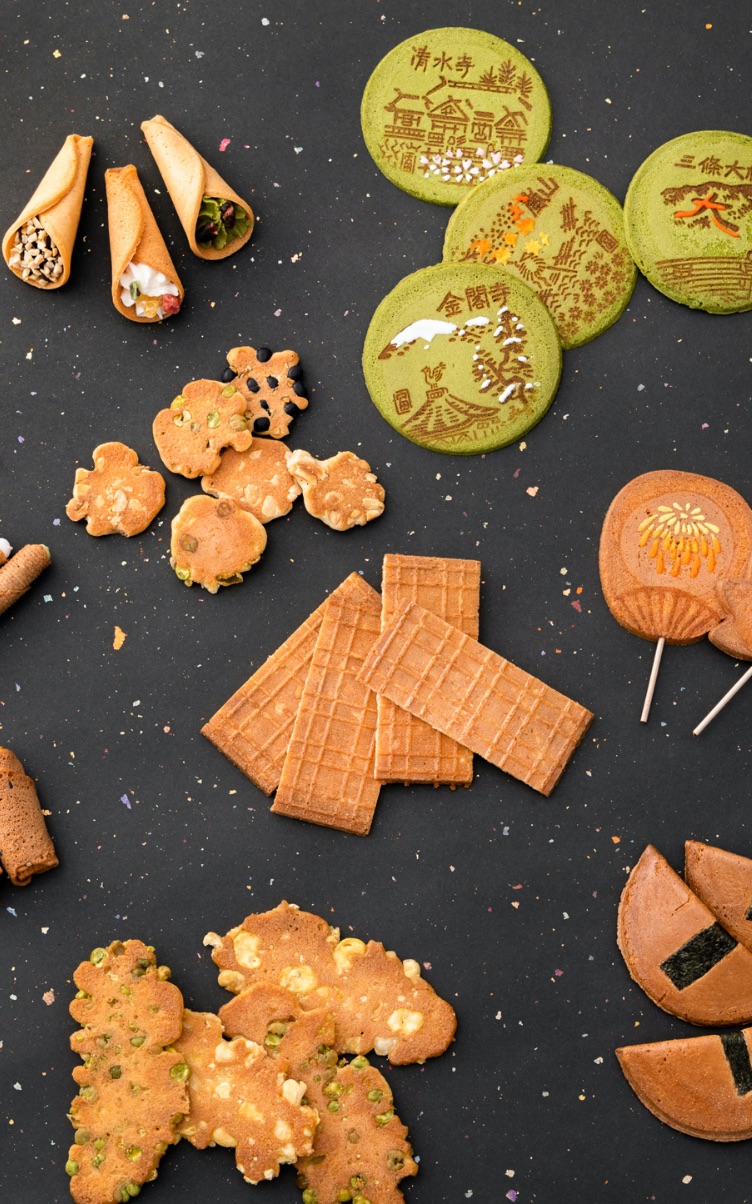 京せんべいの写真